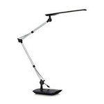 STUDY LED stolní lampa 3000K stříbrná Marksoljd 105683