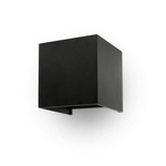 Nástěnné svítidlo 5W up/down black square warm 3000K 700lm V-TAC