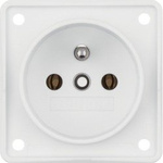 Integro Flow Zásuvka s uzemněním, bílá, mat Berker 961852502