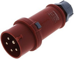 MENNEKES Přenosná zástrčka 16A 5P 400V červená IP44 ProTOP MEN13A