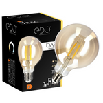 DARI LED žárovka dekorativní 7W, E27, 2700K, 710lm, 230V, GOLD, G95, EDO777635 EDO Solutions