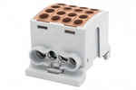 Svorka HLK 100A-4 (1x25.3x16 / 1x25.3x16)-hnědá F-elektro