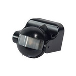 Senzor pohybu PIR 1200W 180° černý IP44