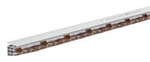 Hřebenová přípojnice 3P, 16mm²/1m k propojení 19ks 3pól. přístrojů KDN380B HAGER