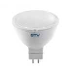 Světelný zdroj LED smd 2835 teplá bílá mr16 6W 12V vyzařovací úhel 120 420lm GTV