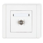 Zásuvka anténní jednoduchá typu F (SAT), Karlik Flexi, FGF-1