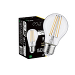 Dekorativní žárovka DARI LED Filament 7,3W, E27, 3000K, 1533lm, 230V, CLEAR A60, EDO777711 EDO Solutions