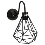 LOFT ALAMBRA CORTO E27 černá nástěnná lampa EDO777194 Edo Solutions