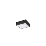Stropní lampa, Pletfoniera Monza hranaté 22cm 4000K černá Azzardo SHS554000-20-BK