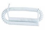 Spirálový kabel 05VVH8-F 3x1 - 5m - bílý F-electro
