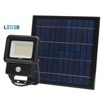 LED reflektor s detektorem pohybu SOLAR LED NCS 30W COLOR COLD WHITE LED2B