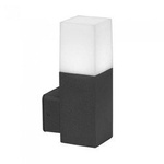 Nástěnné fasádní svítidlo GU10 černé IP54 čtvercové VT-7613 7563 V-TAC