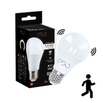 MARI LED Sensor E27 žárovka se senzorem pohybu a soumraku, 8,5W 4000K neutrální NW 806lm EDO777392 Edo Solutions