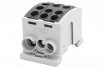 Svorkovnice HLK 100A-3 (1x25.2x16 / 1x25.2x16)-černá F-elektro