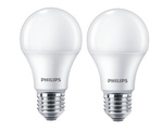 Sada 2x CorePro LED žárovka A60 E27 8W =60W 2700K teplá 806lm Philips