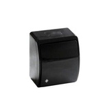 Křížový vypínač vodotěsný černý IP44 KOALA 154-05 ViPlast