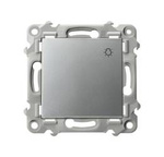 Spínač "světlo" SZAFIR Silver Ospel