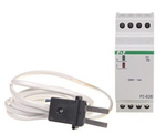 Relé pro kontrolu hladiny kapaliny jednoúrovňové se sondou PZ v sadě kontakt 1P 16A 2 moduly PZ-828 F&F