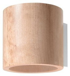 Nástěnné svítidlo ORBIS přírodní dřevo 1xG9 Sollux SL.0490