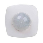 Stropní hermetický detektor pohybu s funkcí detektoru přítomnosti, bílý, IP65 DR-09-IP65 F&amp;F