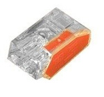 Rychloupínací samosvorný konektor 2x2,5 mm2 PC252CL balení 5 ks E.4180-5 Tlačítkový šroub