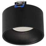 ZAMA Black S IP20 stropní svítidlo, kulaté černé EDO777455 Edo Solutions