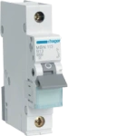 1pólový nadproudový jistič 6kA charakteristika B 13A 1 modul MBN113 Hager