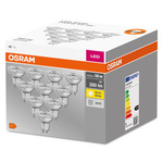 Sada 10x žárovka LED GU10 4,3W 2700K 350lm 36° Osram