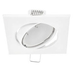 VIERA White IP20 čtvercové nastavitelné stropní bodové svítidlo bílé EDO777303 Edo Solutions