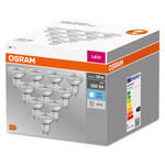 Sada 10x žárovka LED GU10 4,3W 4000K 350lm 36° Osram