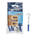 Univerzální kolík 4ALL 6x30 mm s háčkem do stropu plastový sáček 10 ks.