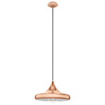 Závěsná lampa CORETTO 2 měděná E27 60W 40cm 94742 EGLO