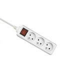 Prodlužovací kabel 3 zásuvky 3m z vypínačem Elgotech