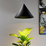 Floluce ZEN BLACK E27 IP20 rostlinné svítidlo 5m závěsné