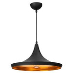 Sona E27 černá kulatá závěsná lampa LP-42012/1P Light Prestige