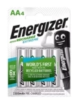 Nabíjecí baterie AA EXTREME Energizer R6 HR6 2300mAh 1,2V Ni-MH (blistr 4ks)