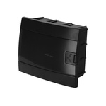 Rozvaděč pod omítku s 8 moduly černý kouřový HOROZ