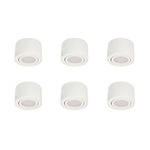 Sada 6x ZALDA OV White IP20 EDO777451 + 6x GARI LED INSERT 4,8W 3000K EDO777639, EDO Solutions
