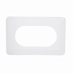 Dvojitý kryt stěny pod spínačem, kontakt OSX-220 bílý