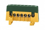 Ochranný pásek 7-mod. ZPI 7x16mm2 IP20 ž/z F-elektro