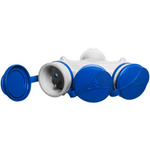 Trojnásobný rozdělovač s hermetickým krytem, 3x2p+Z, IP54 W-01153 PLASTROL