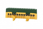 Ochranný pásek 12-mod. ZPI 12x16mm2 IP20 ž/z F-elektro