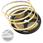LED pásek NASTRO COB 12W/m 480LED/m 4000K stmívatelný 12V DC IP22 5m EDO777649 EDO Solutions