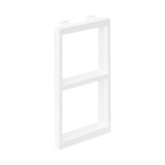 Adaptér CIMA na 2 moduly K45 (45x45mm) vodorovně; čistá bílá Kontakt Simon Connect