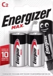 Alkalická baterie C MAX Energizer R14 LR14 1,5V (blistr 2ks)