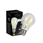 DARI LED žárovka dekorativní 7,3W, E27, 4000K, 806lm, 230V, CLEAR A60, EDO777629 EDO Solutions
