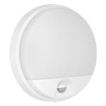 AGAT LED 15W, zahradní svítidlo s pohybovým senzorem 140st, 1200lm, IP54, 4000K, bílá