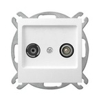 Zásuvka elektro koncová ZAR 2,5-3 dB, Ospel As, GPA-GK/m/00