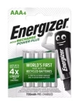 Nabíjecí baterie AAA POWER PLUS Energizer R3 HR3 700mAh 1,2V Ni-MH (blistr 4ks)