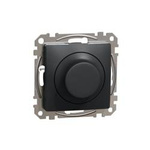Rotační stmívač / regulátor světla LED RC-RL, černý - antracit IP20 SDD114502 Sedna Design  Schneider Electric